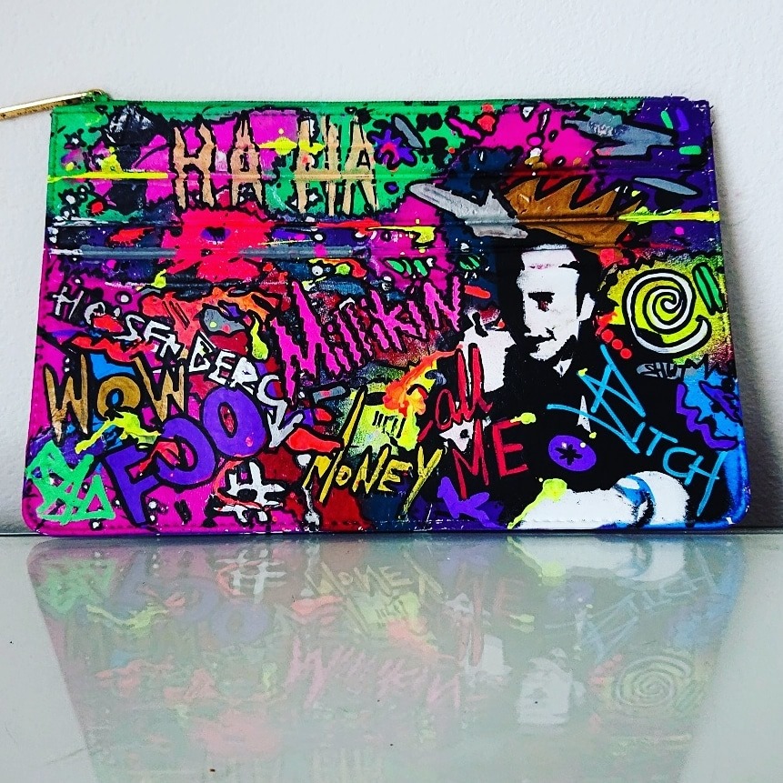 Elie Saab Le Parfum Pouch Graffiti Style