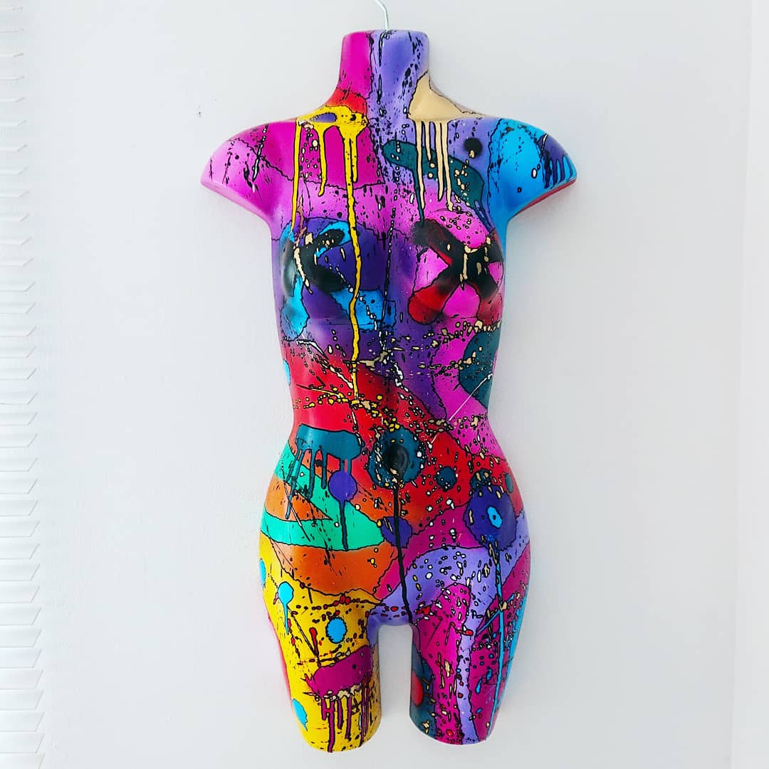 Female Mannequin Torso Art