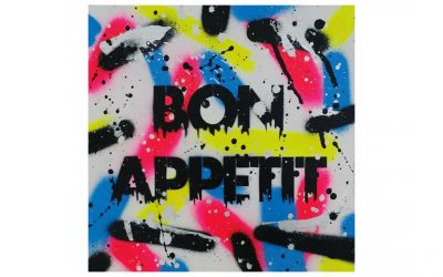 Bon Appétit – Spray Paint Canvas
