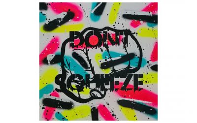 DON’T SQUEEZE – Graffiti Canvas