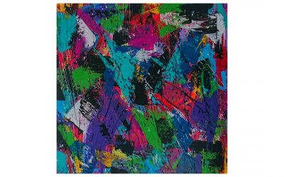 Mixed Emotions – Spray Paint On Deep Box Canvas