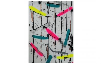 PUNISHMENT OF BRAVERY – Graffiti Spray Paint Canvas