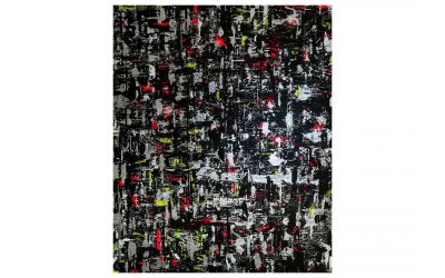 DISTORTED SHADOW – Graffiti Spray Paint Canvas