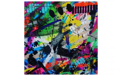 Unwritten Future – Graffiti Style Abstract Spray Painting